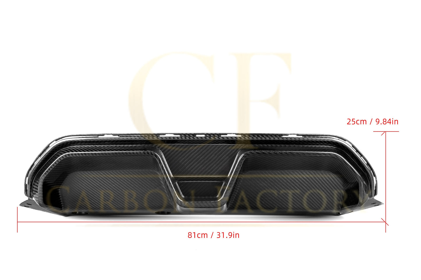 CS Style Pre-Preg Carbon Fibre Rear Diffuser for BMW F90 M5 17-24-Carbon Factory