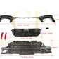 CS Style Pre-Preg Carbon Fibre Rear Diffuser for BMW G30 5 Series 17-23-Carbon Factory