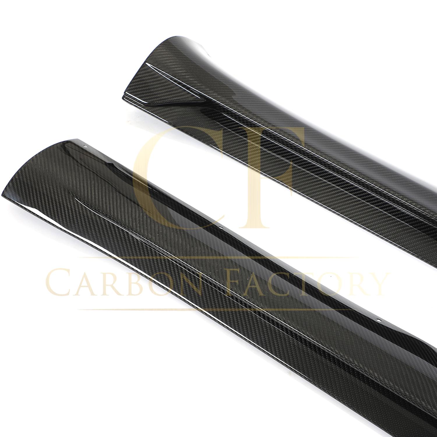 CS Style Pre-Preg Carbon Fibre Side Skirts for Tesla Model Y 19-23-Carbon Factory