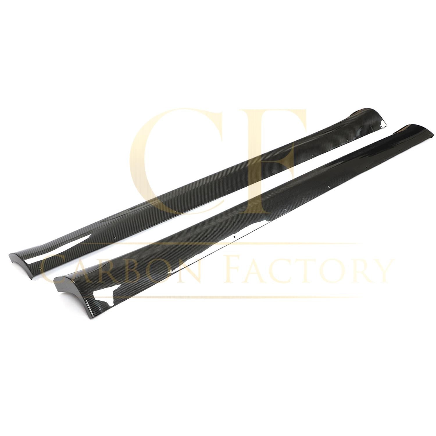 CS Style Pre-Preg Carbon Fibre Side Skirts for Tesla Model Y 19-23-Carbon Factory