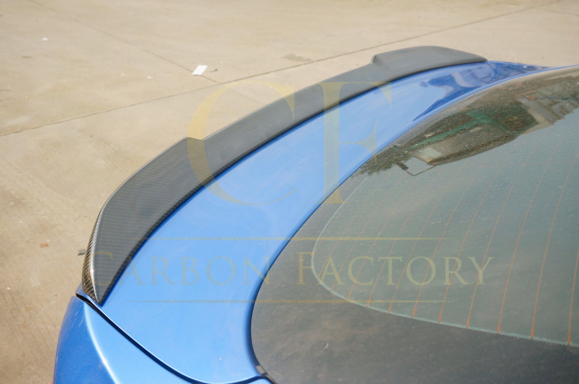 CS Style Pre-preg Carbon Fibre Boot Spoiler for BMW 4 Series F36 Gran Coupe 14-20-Carbon Factory