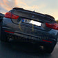 CS Style Pre-preg Carbon Fibre Boot Spoiler for BMW 4 Series F36 Gran Coupe 14-20-Carbon Factory