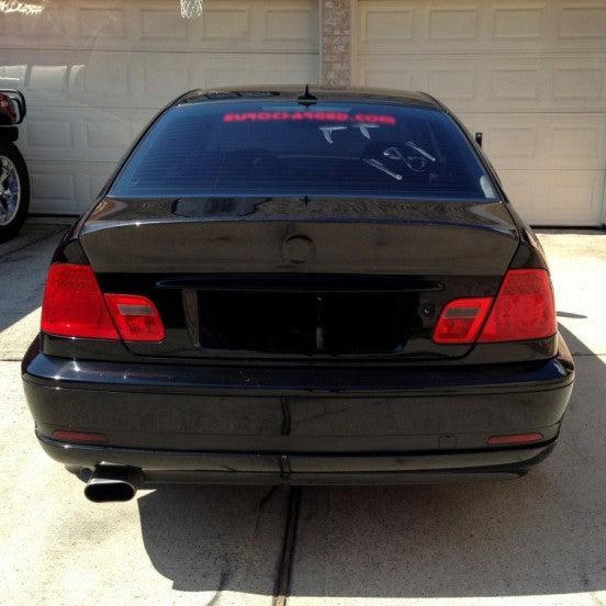 CSL Style Carbon Fibre Boot Spoiler for BMW E46 3 Series 96-05-Carbon Factory