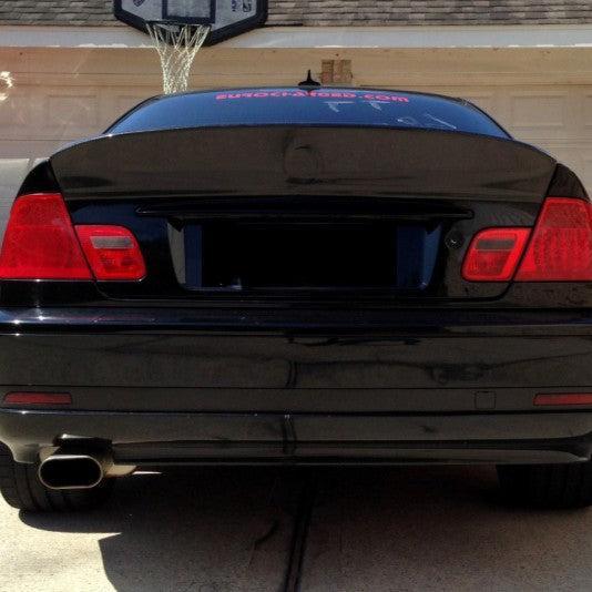 CSL Style Carbon Fibre Boot Spoiler for BMW E46 3 Series 96-05-Carbon Factory