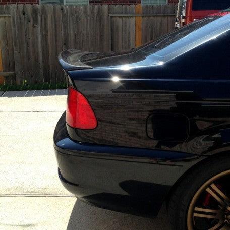 CSL Style Carbon Fibre Boot Spoiler for BMW E46 3 Series 96-05-Carbon Factory