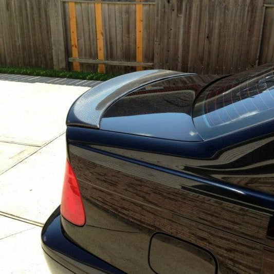 CSL Style Carbon Fibre Boot Spoiler for BMW E46 3 Series 96-05-Carbon Factory
