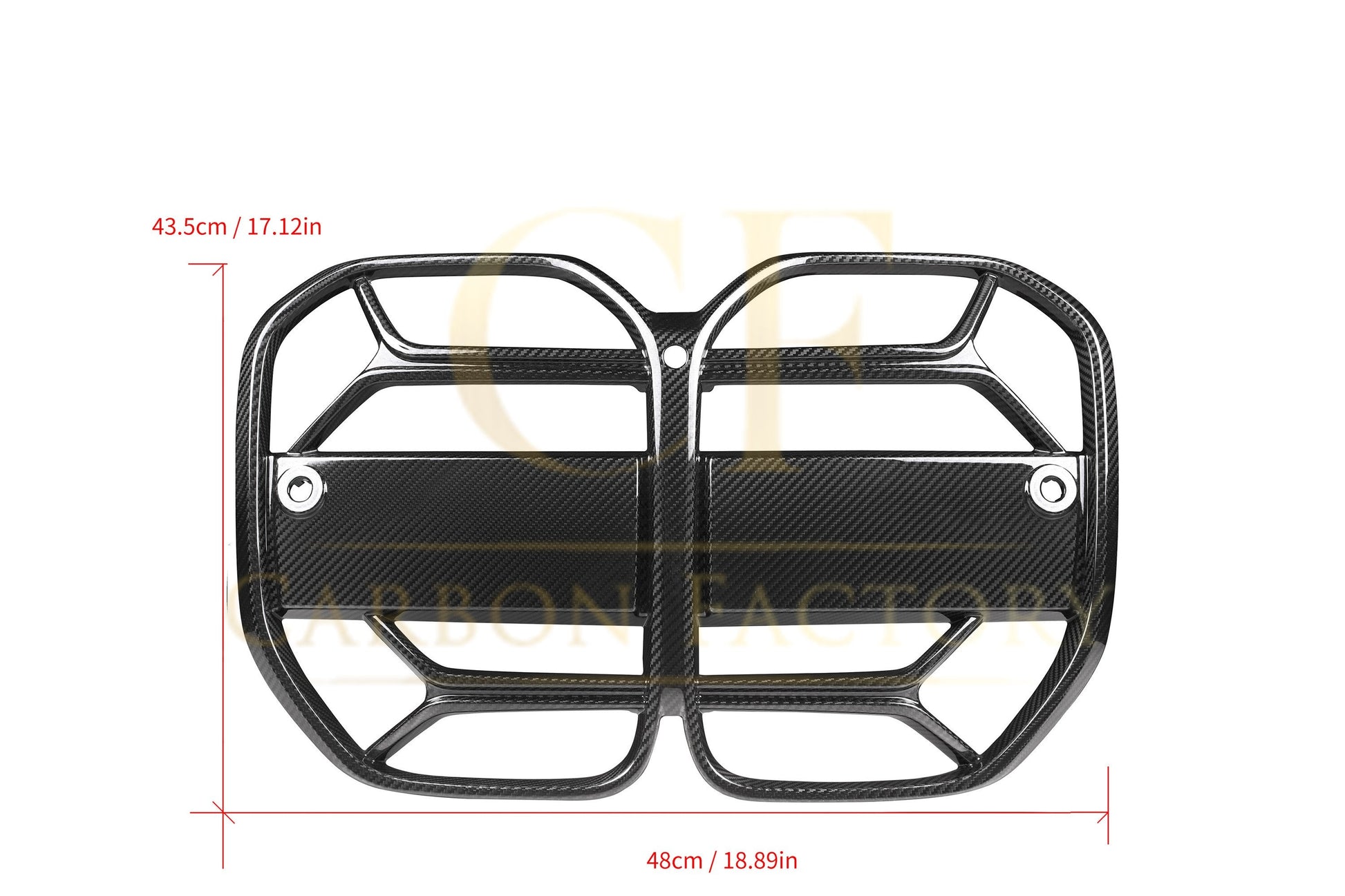 CSL Style Pre-Preg Carbon Front Grille for BMW 4 Series G26 20-Present-Carbon Factory