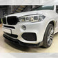 Carbon Factory Style Gloss Black Body Kit Splitter Diffuser Side Skirt Spoiler for BMW F15 X5 13-18-Carbon Factory