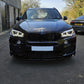 Carbon Factory Style Gloss Black Body Kit Splitter Diffuser Side Skirt Spoiler for BMW F15 X5 13-18-Carbon Factory