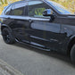Carbon Factory Style Gloss Black Body Kit Splitter Diffuser Side Skirt Spoiler for BMW F15 X5 13-18-Carbon Factory