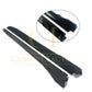 Carbon Factory Style Gloss Black Body Kit Splitter Diffuser Side Skirt Spoiler for BMW F15 X5 13-18-Carbon Factory