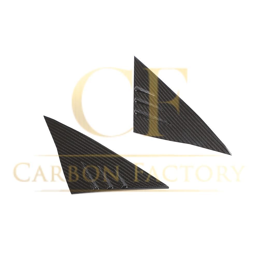 Carbon Fibre A Pillar Window Covers for Tesla Model 3 16-20-Carbon Factory