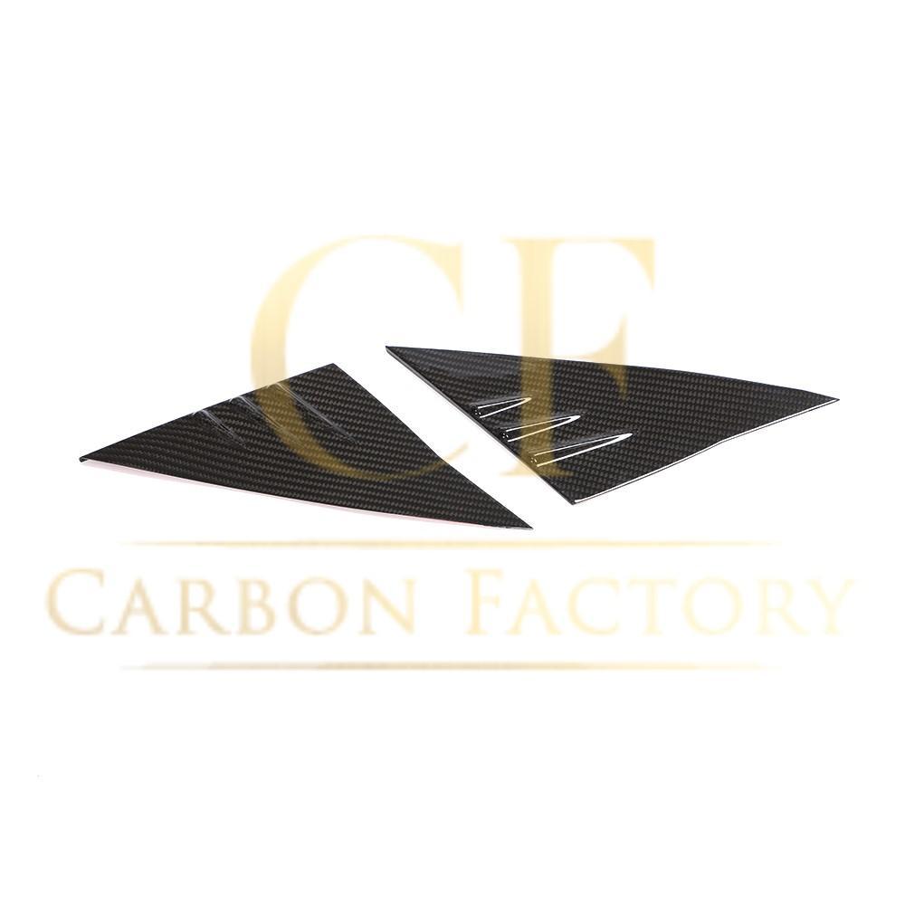 Carbon Fibre A Pillar Window Covers for Tesla Model 3 16-20-Carbon Factory