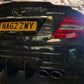 Carbon Fibre Big Fin Rear Diffuser for Mercedes Benz W204 C63 and C Class Facelift 12-14-Carbon Factory