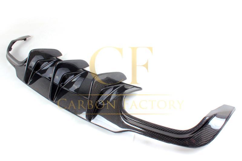 Carbon Fibre Big Fin Rear Diffuser for Mercedes Benz W204 C63 and C Class Facelift 12-14-Carbon Factory