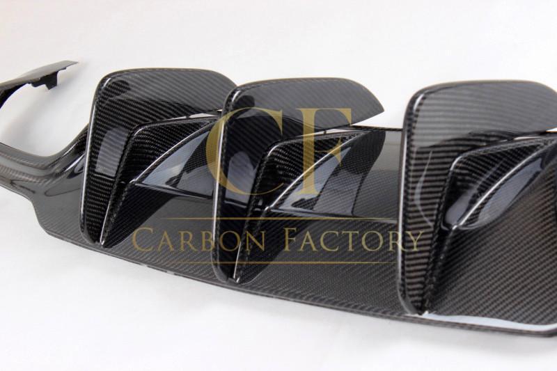 Carbon Fibre Big Fin Rear Diffuser for Mercedes Benz W204 C63 and C Class Facelift 12-14-Carbon Factory
