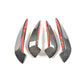 Carbon Fibre Canards (4 Pieces) for Mercedes Benz W117 CLA Saloon 16-19-Carbon Factory