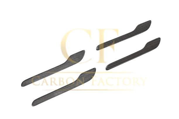 Carbon Fibre Door Handle Covers (4 Doors) for Tesla Model 3 16-23 - Carbon Factory