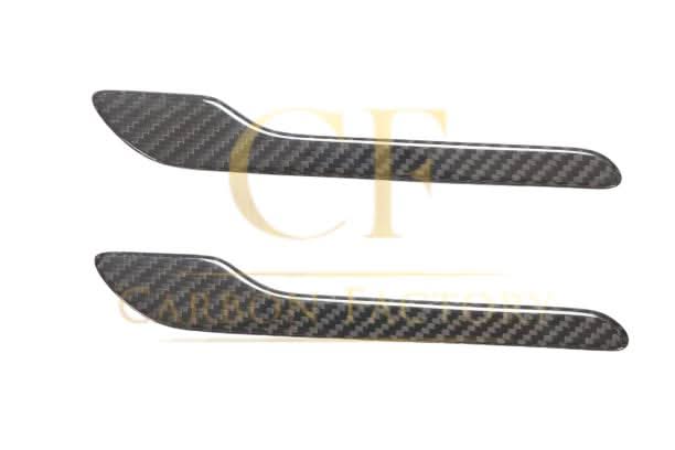 Carbon Fibre Door Handle Covers (4 Doors) for Tesla Model 3 16-23 - Carbon Factory
