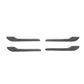 Carbon Fibre Door Handle Covers (4 Doors) for Tesla Model 3 16-23-Carbon Factory