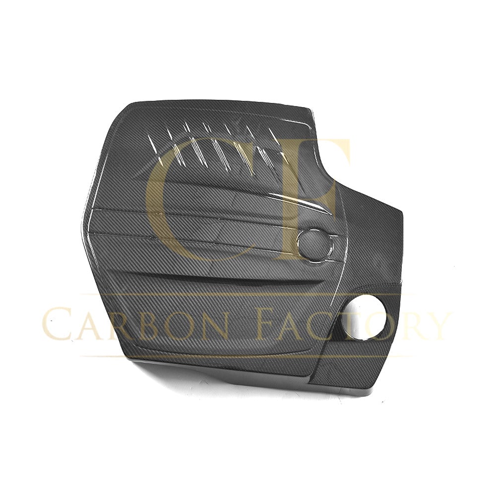 Carbon Fibre Engine Cover for BMW F87 M2 16-21-Carbon Factory