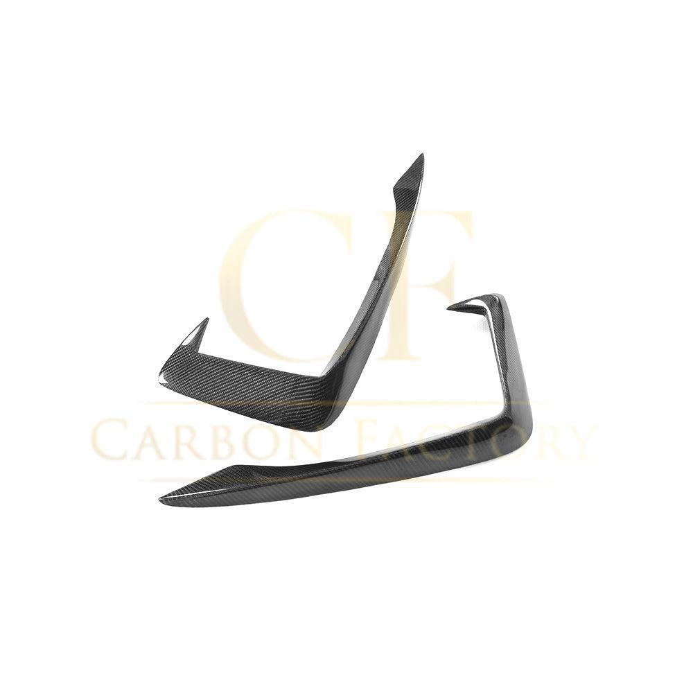 Carbon Fibre Fog Light Covers for Audi A4 B9 S Line 16-19-Carbon Factory