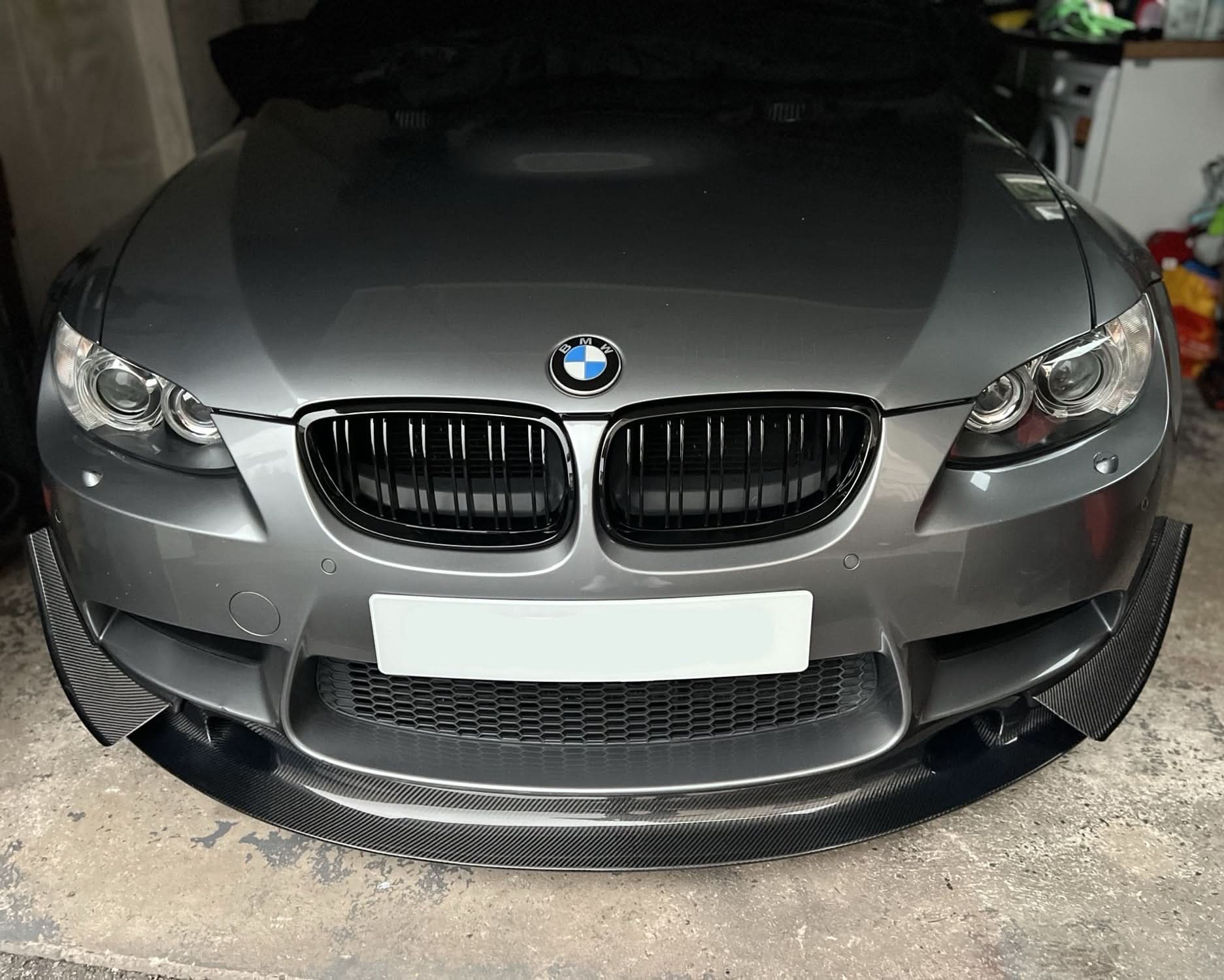 Carbon Fibre Front Bumper Canards 2 Pcs for BMW E90 E92 E93 M3 07-13 - Carbon Factory