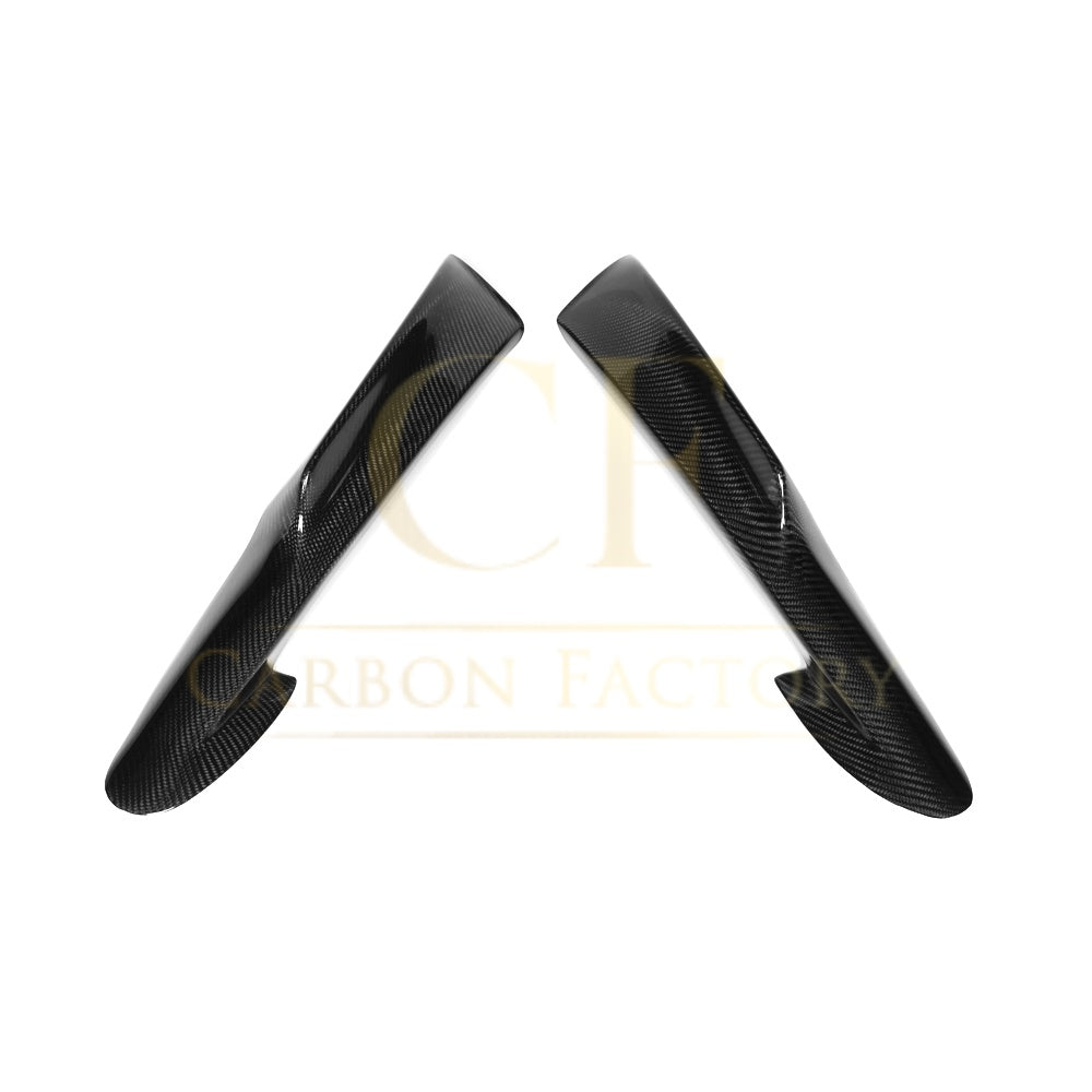 Carbon Fibre Front Bumper Covers for BMW 3 Series E90 LCI 09-13-Carbon Factory