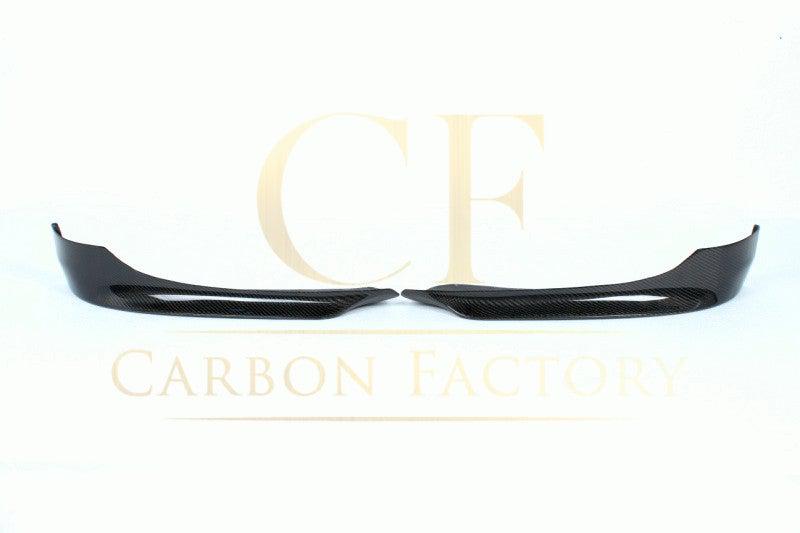 Carbon Fibre Front Bumper Covers for BMW 3 Series E90 LCI 10-13-Carbon Factory