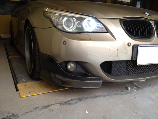 Carbon Fibre Front Bumper Covers for BMW E60 5 Series 03-10-Carbon Factory