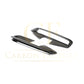 Carbon Fibre Front Bumper Side Trims for BMW 4 Series G22 G23 20-Present-Carbon Factory