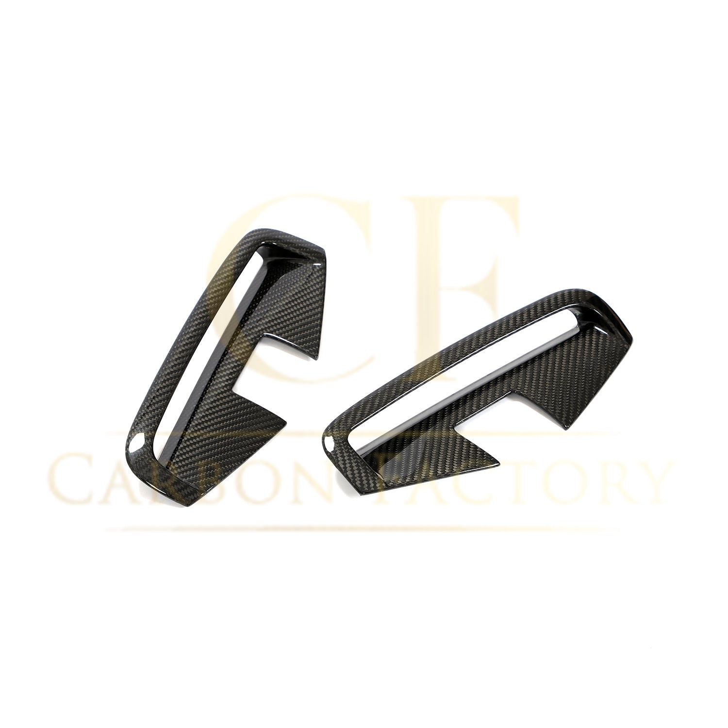 Carbon Fibre Front Bumper Side Trims for BMW 4 Series G22 G23 20-Present-Carbon Factory