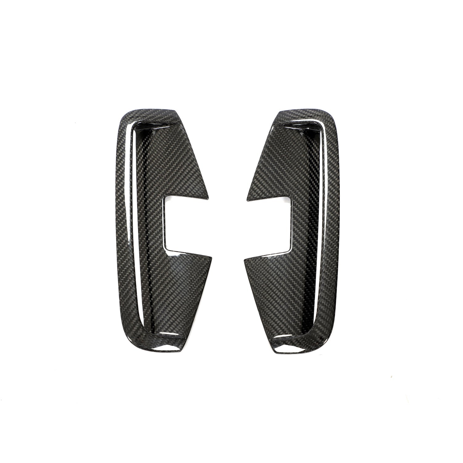 Carbon Fibre Front Bumper Side Trims for BMW 4 Series G22 G23 20-Present-Carbon Factory