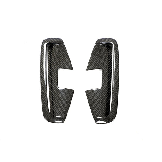 Carbon Fibre Front Bumper Side Trims for BMW 4 Series G22 G23 20-Present-Carbon Factory