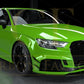 Carbon Fibre Front Bumper Trims for Audi 8V RS3 Saloon 17-20-Carbon Factory