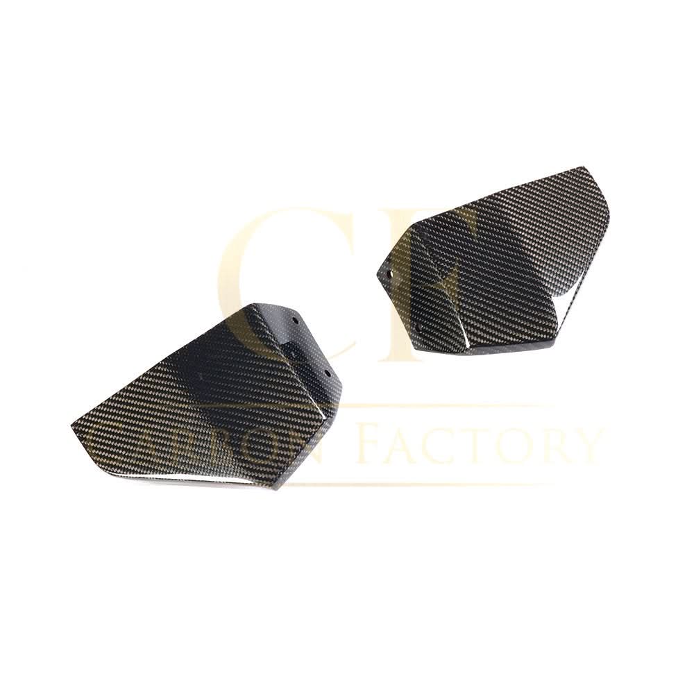 Carbon Fibre Front Bumper Trims for BMW G01 X3 M Sport 18-25 - Carbon Factory