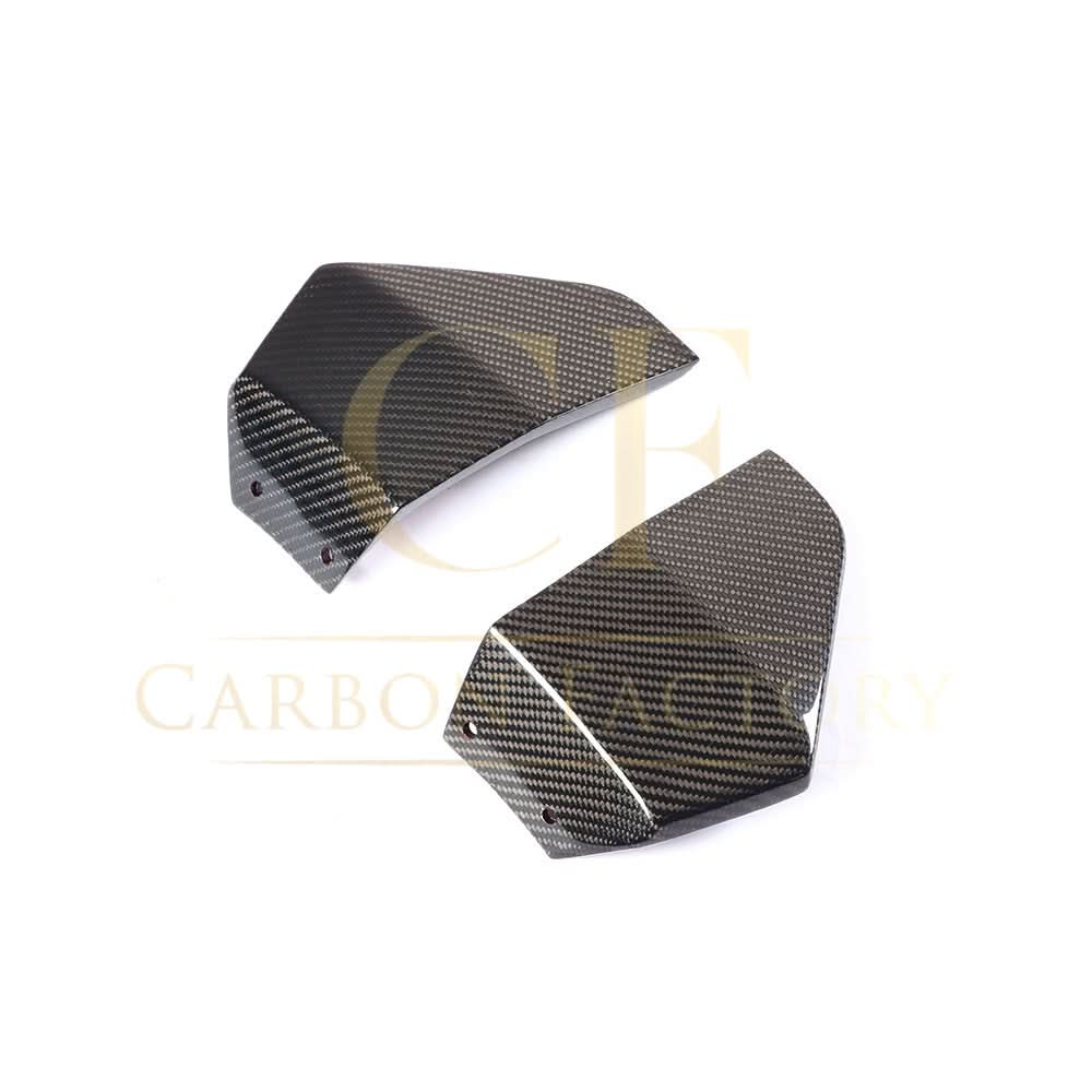 Carbon Fibre Front Bumper Trims for BMW G01 X3 M Sport 18-25 - Carbon Factory