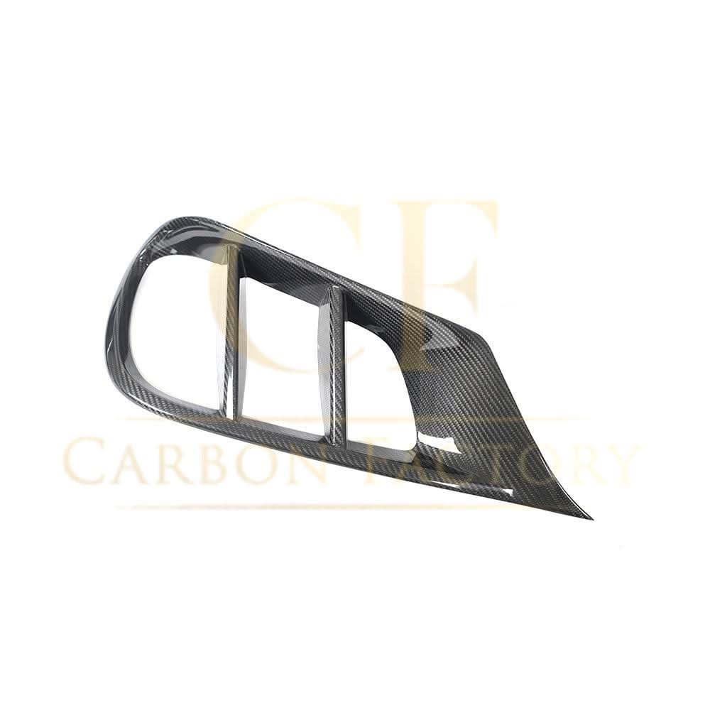 Carbon Fibre Front Bumper Trims for Mercedes Benz W212 E Class 14-17 - Carbon Factory