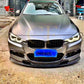 Carbon Fibre Front Bumper Upper Trims for BMW 3 Series F30 2012-2019-Carbon Factory