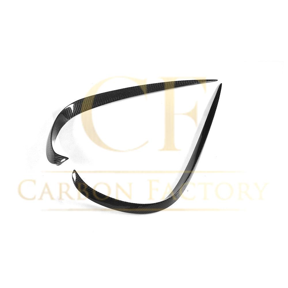 Carbon Fibre Front Canards (2 Pieces) for Mercedes W213 E Class Saloon 17-18-Carbon Factory