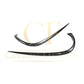 Carbon Fibre Front Canards (2 Pieces) for Mercedes W213 E Class Saloon 17-18-Carbon Factory