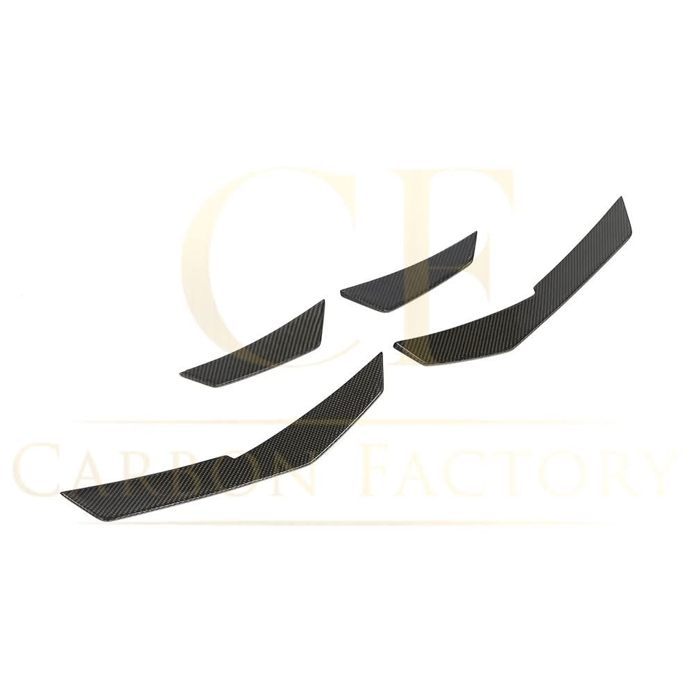 Carbon Fibre Front Canards (4 Pieces) for Audi R8 V10 Gen 2 15-19 - Carbon Factory