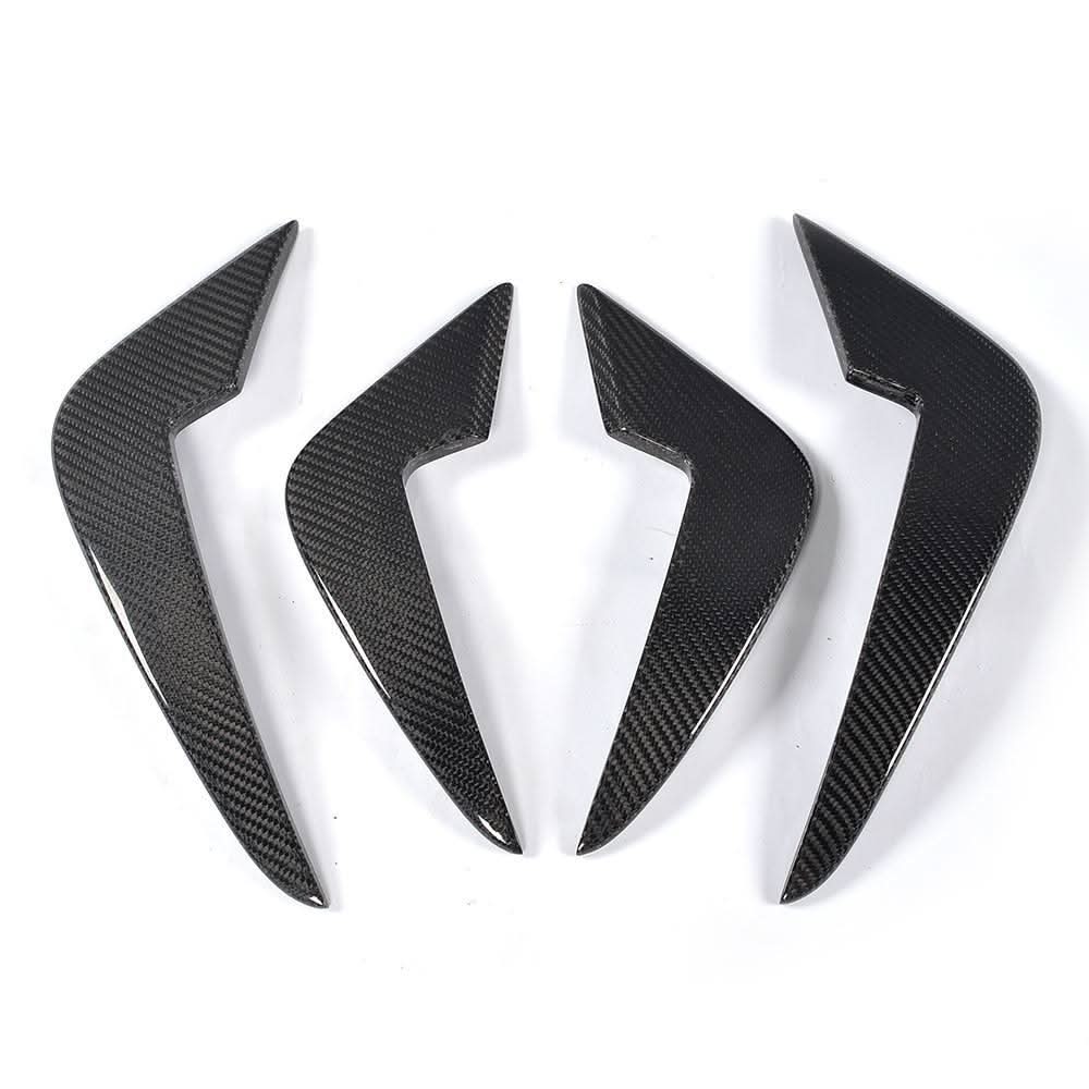 Carbon Fibre Front Canards Set for BMW F87 M2 16-21 - Carbon Factory