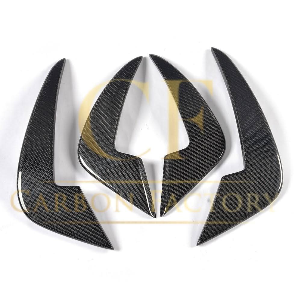 Carbon Fibre Front Canards Set for BMW F87 M2 16-21 - Carbon Factory