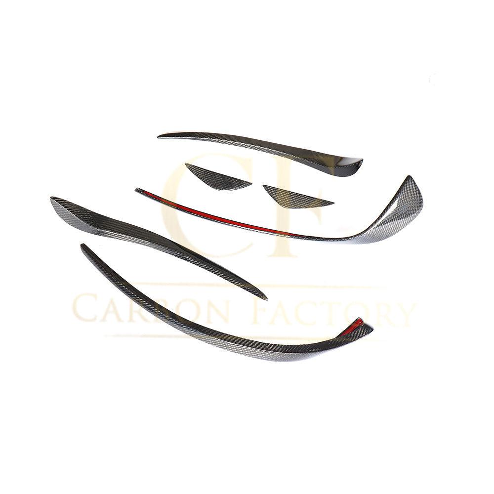 Carbon Fibre Front Canards Sets for Mercedes Benz W117 CLA 13-16-Carbon Factory