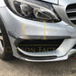 Carbon Fibre Front Canards Sets for Mercedes W205 C Class AMG 15-18-Carbon Factory