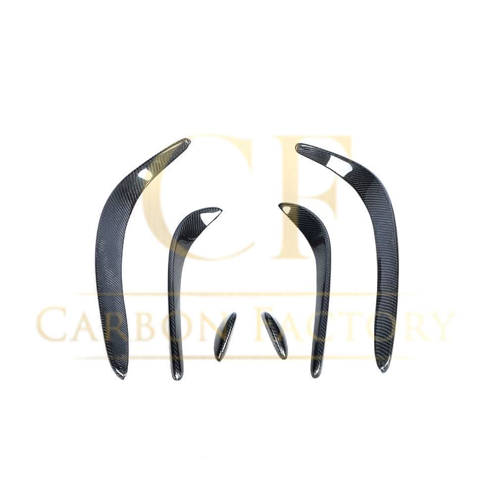 Carbon Fibre Front Canards Sets for Mercedes W205 C Class AMG 15-18 - Carbon Factory