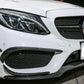 Carbon Fibre Front Canards Sets for Mercedes W205 C Class AMG 15-18-Carbon Factory