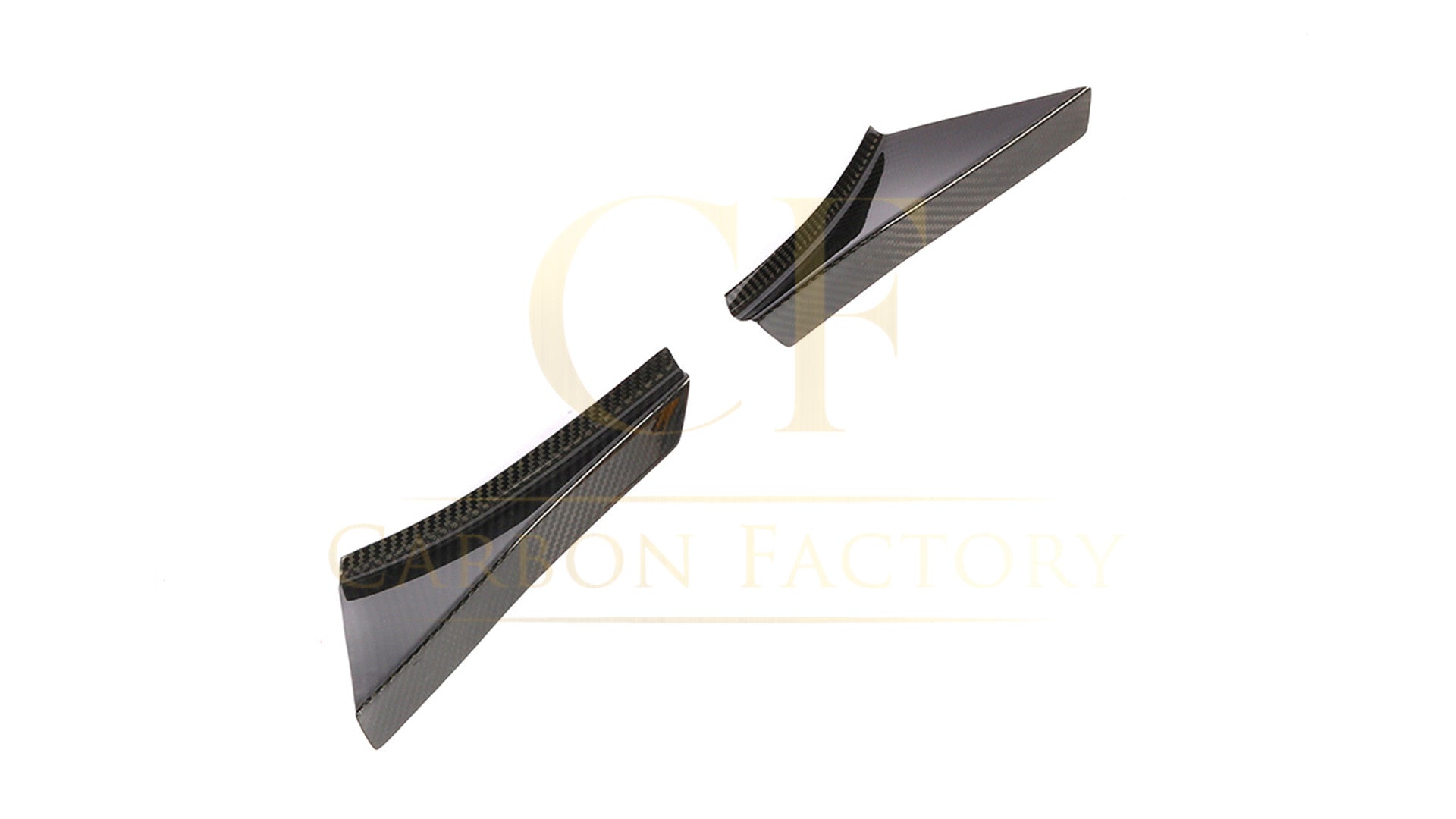 Carbon Fibre Front Canards for BMW i8 14-18-Carbon Factory
