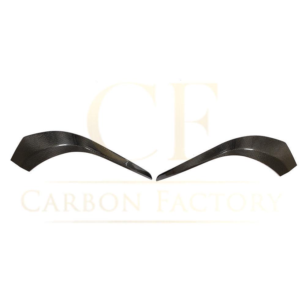 Carbon Fibre Front Canards for Mercedes Benz W222 S Class Coupe 14-17-Carbon Factory